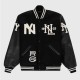 Negro League NY Yankees Black Wool Leather Varsity Jacket Negro League NY Yankees Black Wool Leather Varsity Jacket