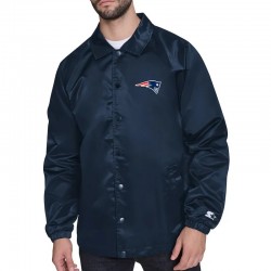 New England Patriots Retro Logo Coaches Jacket