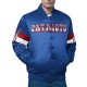 New England Patriots Triple Option Varsity Satin Jacket