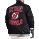 New Jersey Devils Adaptive Bold Logo Varsity Satin Jacket