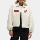 New Jersey Devils Heathered Bone Coach’s Jacket