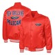 New Orleans Pelicans Adaptive Bold Logo Varsity Satin Jacket