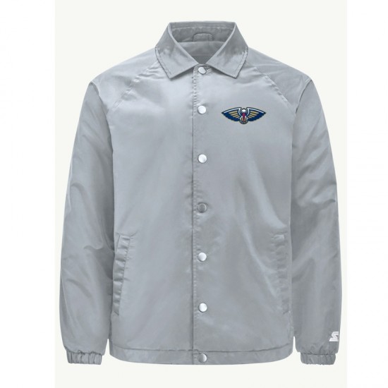 New Orleans Pelicans Coaches Half Ball Jacket New Orleans Pelicans Coaches Half Ball Jacket