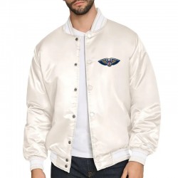 New Orleans Pelicans Double Team Cream Jacket