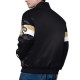 New Orleans Saints Triple Option Varsity Satin Jacket