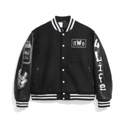 New World Order Black Varsity Jacket