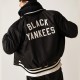 New York Black Yankees Varsity Satin Jacket