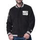 New York Giants Blackout Corduroy Varsity Jacket