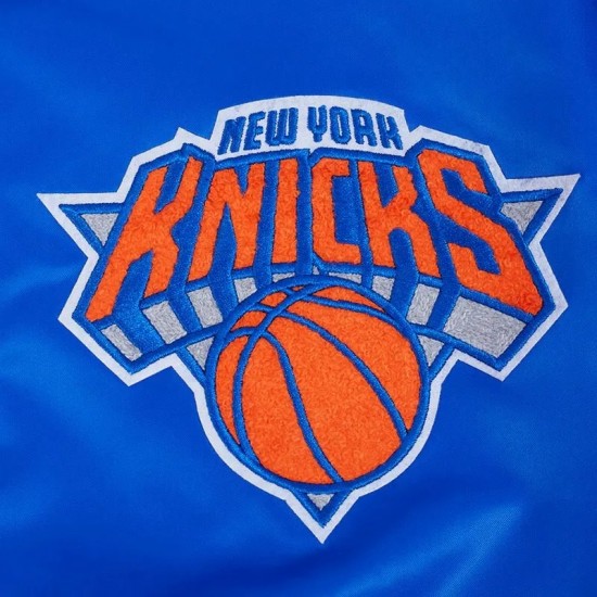 New York Knicks Best of Classic Rib Satin Jacket