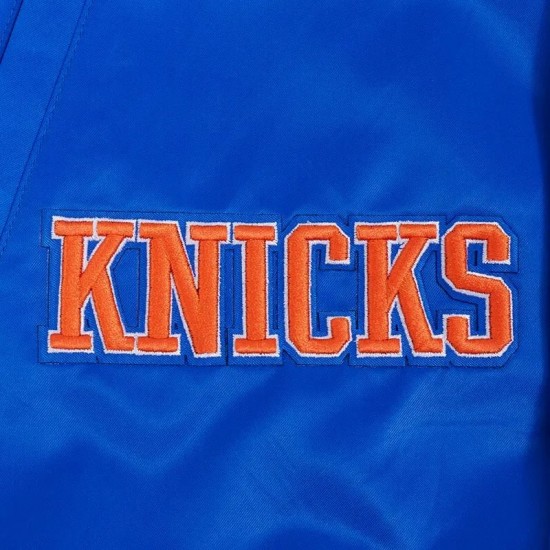 New York Knicks Best of Classic Rib Satin Jacket