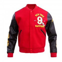 New York Nappers Peanuts Snoopy Varsity Jacket
