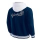 New York Yankees Navy Cotton Hooded Jacket New York Yankees Navy Cotton Hooded Jacket