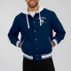 New York Yankees Navy Cotton Hooded Jacket New York Yankees Navy Cotton Hooded Jacket