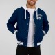 New York Yankees Navy Cotton Hooded Jacket New York Yankees Navy Cotton Hooded Jacket