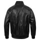 New York Yankees Washed Vanguard Men's Leather Varsity Jacket