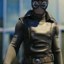 Nicolas Cage Spider-Man Noir Leather Vest Nicolas Cage Spider-Man Noir Leather Vest
