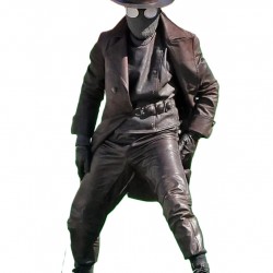 Nicolas Cage Spiderman Noir Leather Coat Nicolas Cage Spiderman Noir Leather Coat
