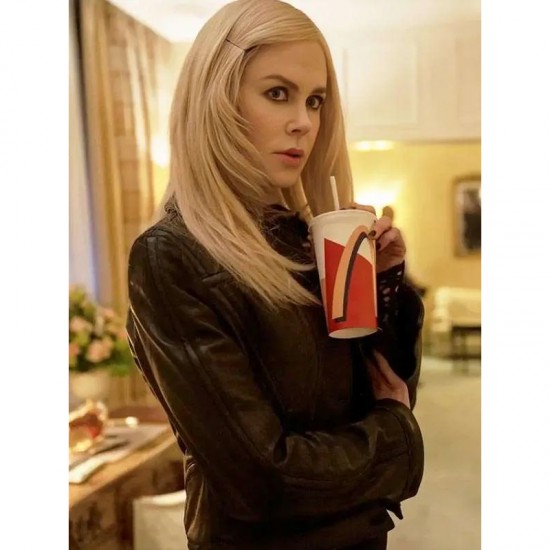 Nine Perfect Strangers Masha Dmitrichenko Leather Jacket