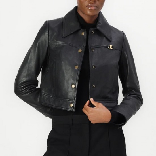 Nine Perfect Strangers Masha Dmitrichenko Leather Jacket