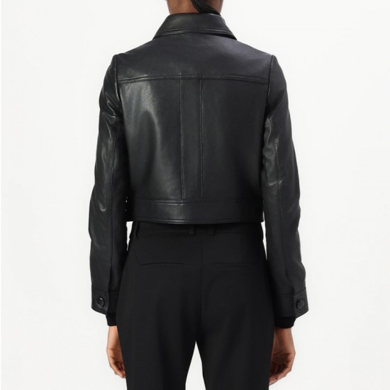 Nine Perfect Strangers Masha Dmitrichenko Leather Jacket