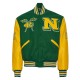 Norfolk State University Green and Gold Varsity Jacket Norfolk State University Green and Gold Varsity Jacket