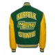 Norfolk State University Green and Gold Varsity Jacket Norfolk State University Green and Gold Varsity Jacket