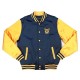 North Carolina A&T Navy and Gold Baseball Jacket