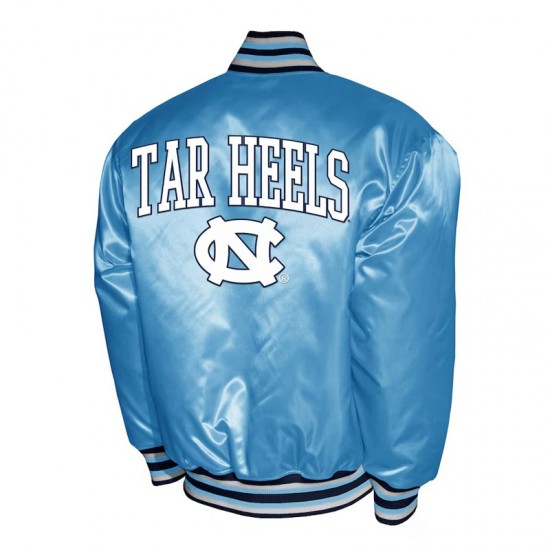 North Carolina Tar Heels Club Satin Jacket North Carolina Tar Heels Club Satin Jacket
