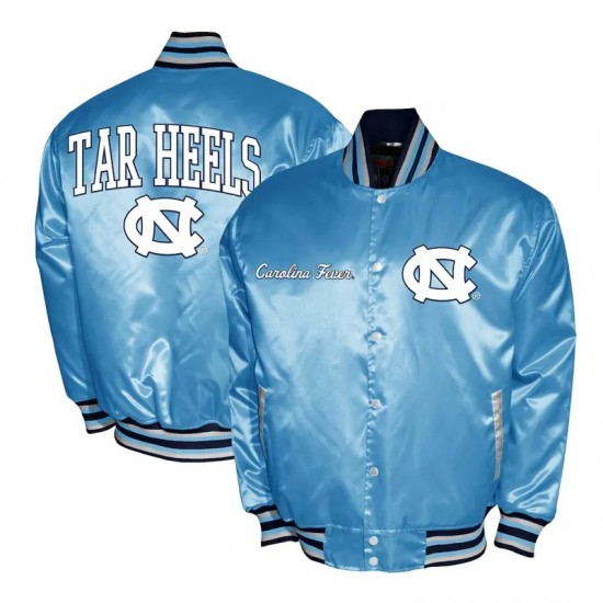 North Carolina Tar Heels Club Satin Jacket North Carolina Tar Heels Club Satin Jacket