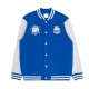 North Melbourne Royal and Gray Varsity Fleece Jacket