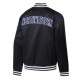 Northwestern Wildcats Retro Champion Bomber Black Jacket