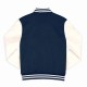 Notre Dame Fighting Irish Navy and Off White Varsity Jacket