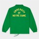 Notre Dame Fighting Irish Shamrock Retro Coaches Jacket Notre Dame Fighting Irish Shamrock Retro Coaches Jacket