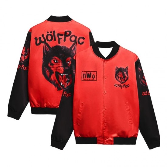 NWO Wolfpac Satin Jacket NWO Wolfpac Satin Jacket