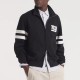 NY Giants Black Striped Fleece Jacket NY Giants Black Striped Fleece Jacket