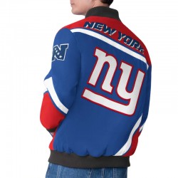NY Giants Maximum Racing Royal Jacket