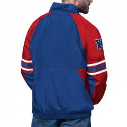 NY Giants Prospect Royal Half-Zip Pullover Jacket