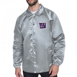 NY Giants Retro Logo Coaches Jacket
