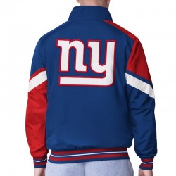 NY Giants Strong Arm Royal Full-Zip Jacket