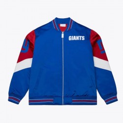 NY Giants Throw It Back Heavyweight Satin Jacket