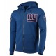 NY Giants Zip Up Blue Hoodie NY Giants Zip Up Blue Hoodie
