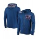 NY Giants Zip Up Blue Hoodie NY Giants Zip Up Blue Hoodie