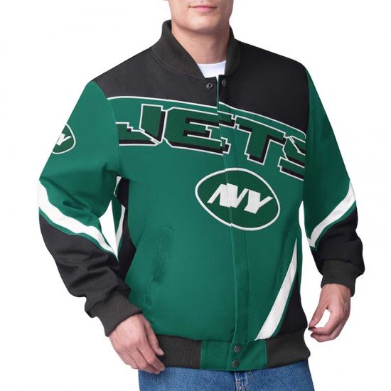 NY Jets Maximum Racing Green Jacket NY Jets Maximum Racing Green Jacket