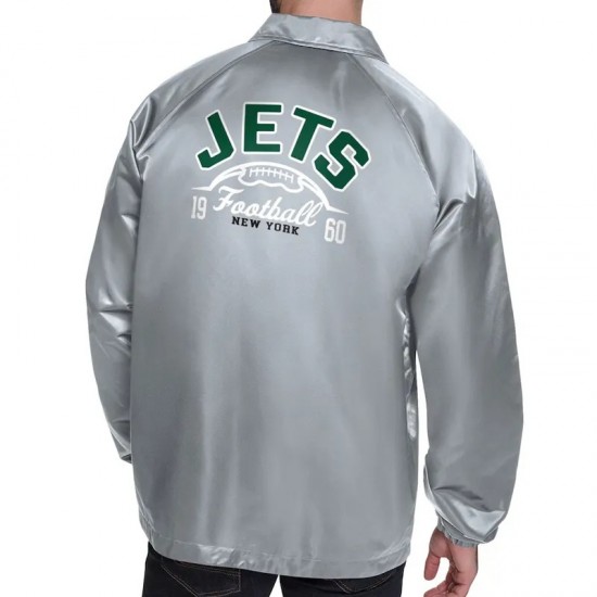 NY Jets Retro Logo Coaches Jacket NY Jets Retro Logo Coaches Jacket