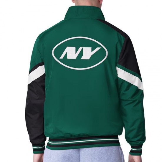 NY Jets Strong Arm Green Full-Zip Jacket NY Jets Strong Arm Green Full-Zip Jacket