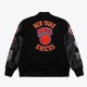 NY Knicks Black Out Team Logo Varsity Jacket NY Knicks Black Out Team Logo Varsity Jacket