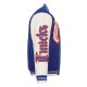 NY Knicks Gothic Varsity Wool/Leather Blue and White Jacket NY Knicks Gothic Varsity Wool/Leather Blue and White Jacket