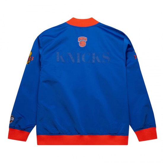 NY Knicks OG 3.0 Lightweight Blue Satin Jacket NY Knicks OG 3.0 Lightweight Blue Satin Jacket