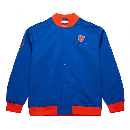 NY Knicks OG 3.0 Lightweight Blue Satin Jacket NY Knicks OG 3.0 Lightweight Blue Satin Jacket
