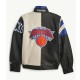 NY Knicks Retro Full Zip Leather Jacket NY Knicks Retro Full Zip Leather Jacket